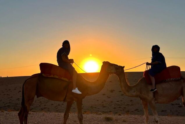 camel ride marrakech