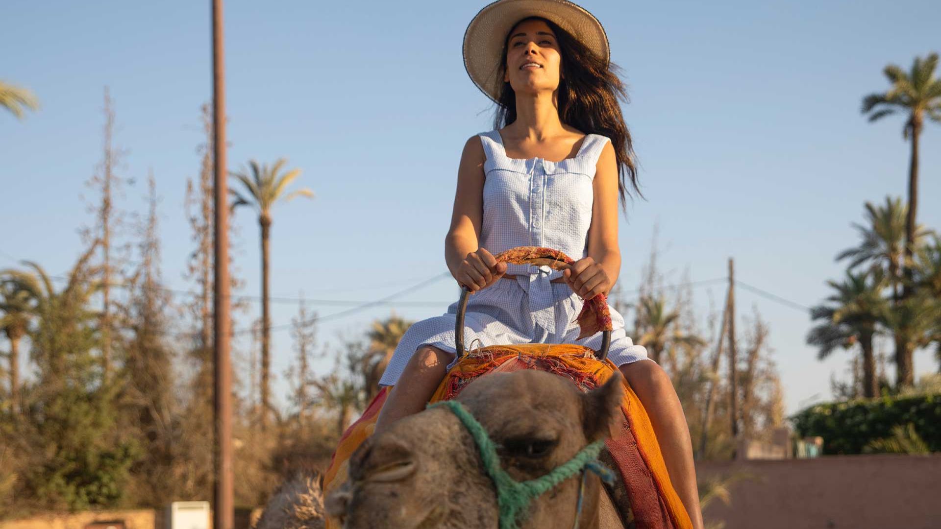 camel ride marrakech