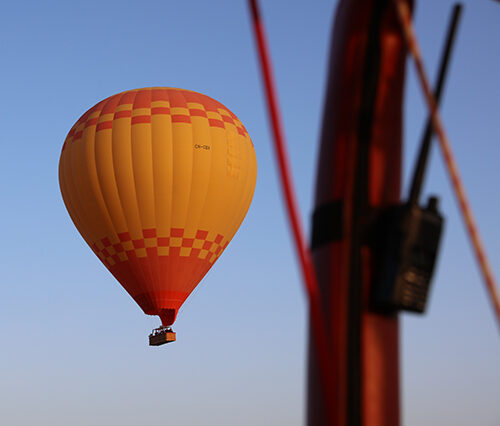 hot air balloon marrakech