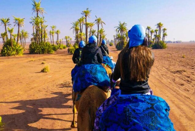 camel ride marrakech