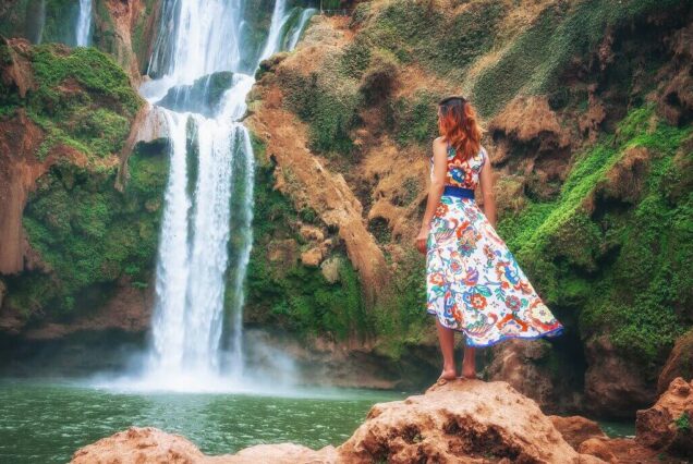 ouzoud waterfall